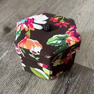Vera Bradley Jewelry Box - “English Roses” design
